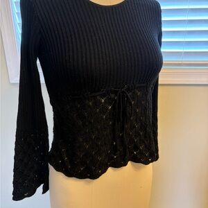 💥 Black Knit Sweater